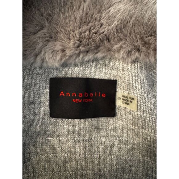 Stunning Annabelle New York 3/4 length rabbit fur coat; small must see - Picture 5 of 8